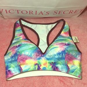 VS PINK PUSH UP PADDED SPORTS BRA SMALL ❤️❤️